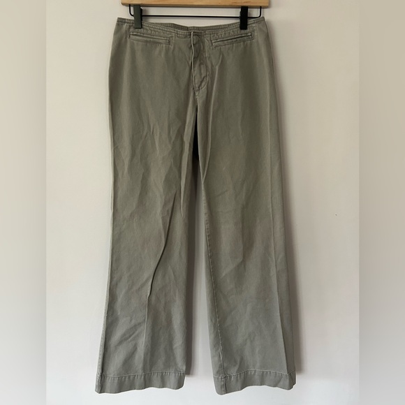 Abercrombie & Fitch Pants - Vintage Abercrombie & Fitch Grey 100% Cotton Chino Pants, Women’s, Size 2